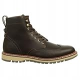 Timberland Men's Earthkeepers Britton Hill Wing Top Boot Waterproof Dark Brown Smooth 9 M US
