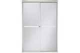 Sterling 5175-59DR-G57 Deep Bronze with Solstice Glass Texture Finesse Finesse By-pass Shower Door - Height 70-5/16 5175-59