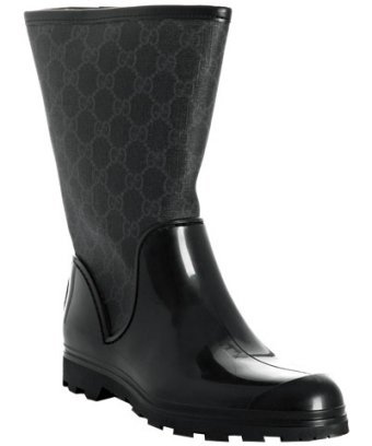 Gucci Womens Rubber Boots Shoes