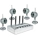 LYD W802AJ4 2.4Ghz (4)Wireless Infrared Color Camera Set with Quad View USB DVR feature.
