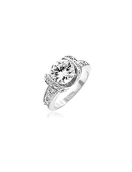 Tension Set Engagement Ring