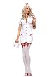 3PC S&M Pleather Nurse Sexy Holiday Party Costume