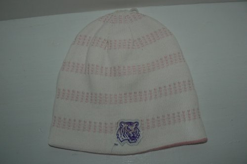 *SALE* NCAA LSU Tigers Knit Womens Beanie Hat Ski Skull Cap Lid Toque *SALE*
