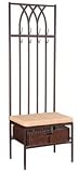 SEI Tristan hallway/entryway bench