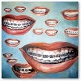 Ugly Betty 'Braces' Canvas Print