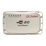 ABC Products ® All in One USB Multi Digital Camera Picture Memory Card Reader Writer USB2.0 for SDHC SD-HC XD-H XD-M XD SD CF MS Memory Stick CompactFlash Secure Digital Extreme CF SmartMedia Smart Media Fuji Fujifilm Olympus Camedia Nikon Coolpix Canon Powershot Ixus Samsung Digimax Kodak Easyshare Panasonic Lumix Windows 98SE, ME, 2000, XP, Vista, 7 and Mac OS V9.2 & above PLUG and PLAY Digital Photo Frame Transfer