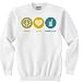 Peace Love Pharmacology Dark Sweatshirt
