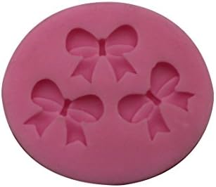CakeToolOK 3D Bowknots Flower Silicone Fondant Mold Cake Chocolate Decorating Baking Mould Tool by CakeToolOK