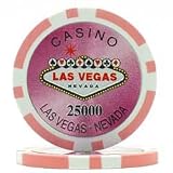 15g Clay Laser Las Vegas Chip - 25000