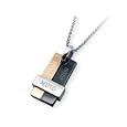 Inori Stainless Steel Holistic Pendant (body, Mind, Spirit) By Finejewelers