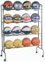 4 Shelf 16 Ball Economy Ball Rack