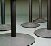 Black Cast Iron Pedestal Table Base - Standard Height - 1 Each - Model MDRBP42SS