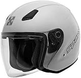SPARX FC07 SILVER XS MOTORCYCLE Open-Face-Helmet