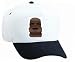 White Cap with cameroon, face, mask, wood, ekoi, artifact