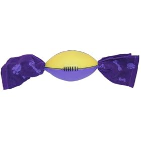 Multipet Throw in the Towel Football Dog Toy