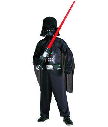 Kinder-Darth-Vader Kostüm-Größe L