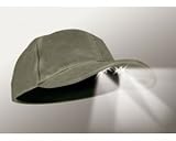 PowerCap Stealth 2575 4-LED Olive Unstructured Flashlight Hat