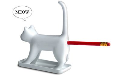 Childrens Toyshop  Toys : Sharp End Cat Pencil Sharpener