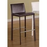 Ice Cube Chocolate 29 Barstool (Set of 2) by Coaster Furniture