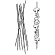 Norpro 195 12" Bamboo Skewers