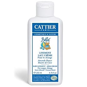 Cattier Liniment cream lotion for nappy change 200ml