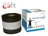 66FIT EXERCISE BAND LATEX FREE - XXHEAVY - BLACK - 23M