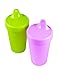 Re-Play Made in USA 2 Pack Sippy Cups for Toddlers, 10 Oz. - Reusable Spill Proof Cups for Kids, Dishwasher/Microwave Safe - Hard Spout Sippy Cups for Toddlers 3.13