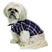 Plaid Shirt Navy Large
