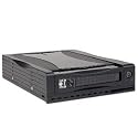 3.5-Inch Internal SATA to SATA Hard Drive Mobile Rack (Black)