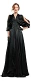 DRAMATIC SATIN EVENING COAT