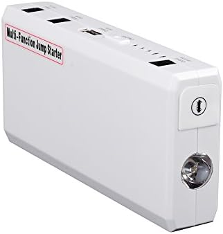 favoyork White 12000 mAh Multi-Function Portable Auto Car Jump Starter Battery Charger Emergency Mobile Power Bank