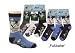 3 Paar Kinder Baby ABS Stopper Socken Söckchen - Fußball - 5/6