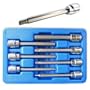 Neiko 7pc 3/8" Dr. Extra Long Hex Bit Socket SAE