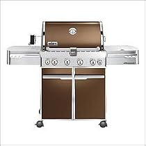Weber 1742001 Summit E-450 Liquid Propaine Gas Grill (Copper