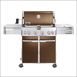 Weber 1742001 Summit E-450 Liquid Propaine Gas Grill (Copper