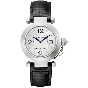Cartier Pasha de Cartier 18kt White Gold Ladies Watch WJ11902G
