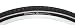 Panaracer T-Serv Protex 700 x 25 Black w/ Reflective Strip Kevlar Bead