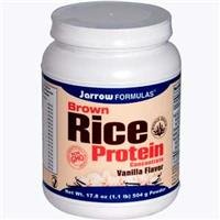Jarrow Formulas, Brown Rice Protein Concentrate, Vanilla Flavor, 17.8 oz (504 g) Powder