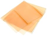 Natural Latex Rubber Sheet, Translucent Amber, 0.025