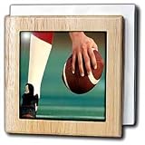 Review 3dRose LLC  / Football - 6 Inch Tile Napkin Holder