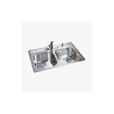 Buy FrankeUSA DSK854BX Double Bowl Stainless Steel 33x22in. Topmount Sink by Franke