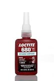 Loctite MS46082B 680 50mL Slip Fit, High Strength Retaining Compound Bottle, Gaps up to .015