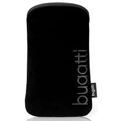 Bugatti SlimCase Tasche f�r Ihr HTC Sensation / HTC Sensation XE inkl. dem Original YAYAGO Clean-Pad
