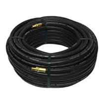 Goodyear Rubber Air Hose - 3/8in. x 100ft., Black
