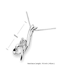 Heart VII - Diamond And 18K White Gold Pendant