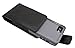 CASE123 MPS XXL Elite Oversized Genuine Leather Holster with Swivel Belt Clip for use with Apple iPhone 5 Rugged Waterproof Cases (Otterbox Armor Series, Lifeproof)