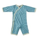 All-Natural Kimono Onepiece by Baby Soy in Ocean (6-12 months)