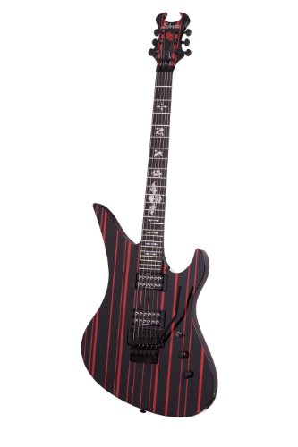 Schecter Synyster Gates Limited Edition Guitar Black w/Red stripes
