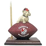 Georgia Bulldogs Desk Clock & Pen Set