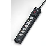 Fellowes 99111 7-Outlet 12-Feet Cord Power Guard Surge Protector with Phone/DSL Protection
